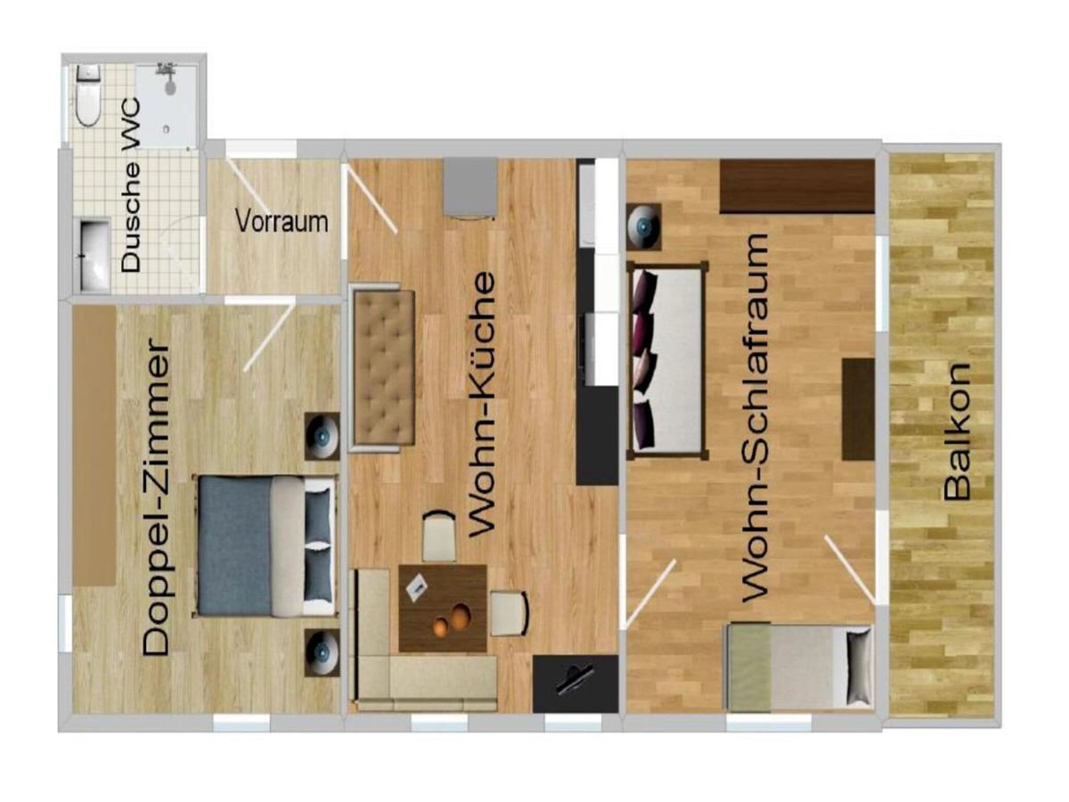 Apartment In Top Location In Fuegen With Balcony Eksteriør billede